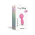 Love To Love Itsy Bitsy Rechargeable Silicone Mini Wand Vibrator Pink Passion