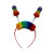 Rainbow Pecker Bopper Head Band O/S - 818631033133
