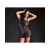 Beverly Hills Spaghetty String Dress Black Beverly Hills Spaghetty String Dress Black