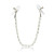 Nipple Play Crystal Chain Nipple Clamps - 716770091215