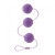 First Time Love Balls Triple Lover Perfectly Weighted For The Beginner - Purple - 716770066831