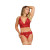 Magic Silk Sugar & Spice Bra & Panty Set Red S/m Magic Silk Sugar & Spice Bra & Panty Set Red S/m