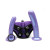 Tantus Bend Over Intermediate Harness Kit - Purple Haze - Barrier Bag Tantus Bend Over Intermediate Harness Kit - Purple Haze - Barrier Bag