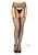 2 Pc Industrial Net Garterbelt and Stocking Set - One Size - Black 2 Pc Industrial Net Garterbelt and Stocking Set - One Size - Black