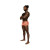 Male Power Rude Awakening Cheeky Cutout Short Neon Orange M Male Power Rude Awakening Cheeky Cutout Short Neon Orange M
