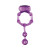 Macho Erection Keeper C Ring - Purple - 782631191523 Macho Erection Keeper C Ring - Purple - 782631191523