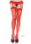Sheer Stocking Plus Red Sheer Stocking Plus Red
