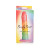 Simply Sweet Swirl 6.5 In. Silicone Dildo Rainbow