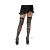 Sugar Skull Net Thigh Highs Os Black