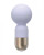 Pokewan Pocket Mini Vibrating Wand Massager - Pale Violet