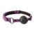 Lust Bondage Ball Gag Purple O/S Lust Bondage Ball Gag Purple O/S