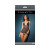 Baby Doll & G String Black/silver Os