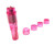 Cloud 9 Novelties Mini Massager Pocket Rocket Pink & 4 Attachments Cloud 9 Novelties Mini Massager Pocket Rocket Pink & 4 Attachments