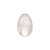 Chakrubs Prism Yoni Egg Clear Quartz (drilled)