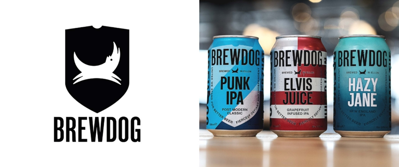 BrewDog bieren en BrewDog logo