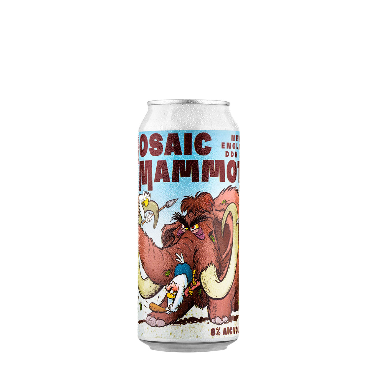 UIltje Mosaic Mammoth blik 44cl. Is het New England IPA bier van brouwerij UIltje met een alcoholpercentage van 8.0%