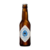 IJ Vrijwit fles 33cl. Is het alcoholvrij/-arm witbier van Brouwerij 't IJ met een alcoholpercentage van 0.5%.