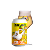Uiltje The Pinapple Weizen (PieWee). Is het weizen bier van brouwerij Uiltje een alcoholpercentage van 5%.