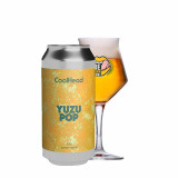 CoolHead Yuzu Pop blik 44cl. is de Sour Ale van CoolHead Brew met een alcoholpercentage van 5.0%.