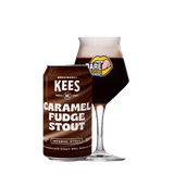 Kees Caramel Fudge stout blik 33cl is een uniek stout bier van Kees met een alcoholpercentage van 11.5%.