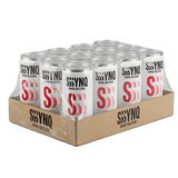 SYNQ Hard Seltzer Raspberry blik 25cl in een 12-pack