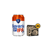 Bavaria 0.0% IPA blik 33cl - multipack. Is het alcoholvrije IPA bier van Bavaria met 0.0% alcohol in een multipack