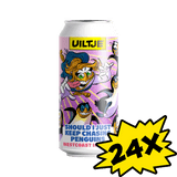 24x Uiltje Should I Just Keep Chasing Penguins blik 44cl - Multipack