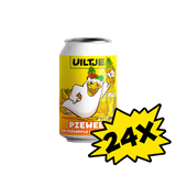24x Uiltje Pineapple Weizen (PieWee) blik 33cl - Multipack