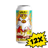 12x Uiltje Bird of Prey Peach blik 44cl - Multipack.