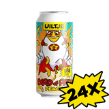 24x Uiltje Bird of Prey Peach blik 44cl - Multipack.