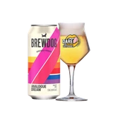 BrewDog Analogue Dream blik 44cl met DtDD glas