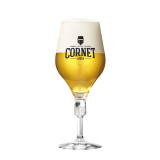 CORNET bierglas 33cl, 50cl, 57cl. Is het bierglas voor Cornet bier.