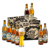 Weihenstephan bierpakket. Met allemaal verschillende bieren van Weihenstephan