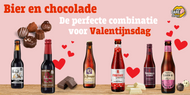 Bier en chocolade: de perfecte combinatie voor Valentijnsdag
