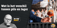 Wat is het verschil tussen pils en lager?