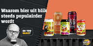Waarom bier uit blik steeds populairder wordt