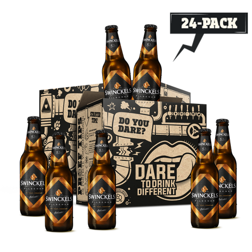 Swinckels' Superior Pilsener - 24 stuks. Een bierpakket volledig gevuld met de pilsners van Swinckels