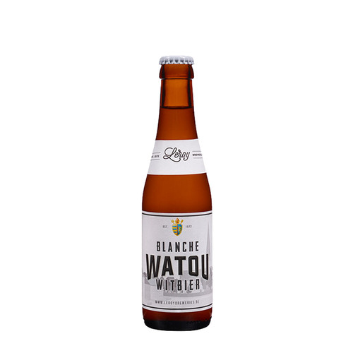 Watou Wit fles 25cl. Is het witbier van Watou met 4.8% alcohol