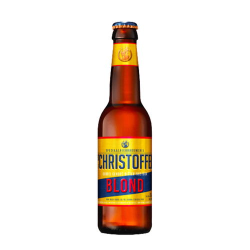 Christoffel Blond fles 33cl. Is het licht blond bier van Christoffel met 5.4% alcohol
