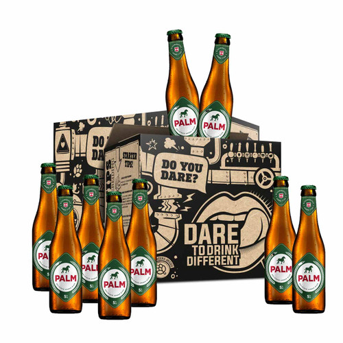 PALM. Het bierpakket is te bestellen in 24-pack