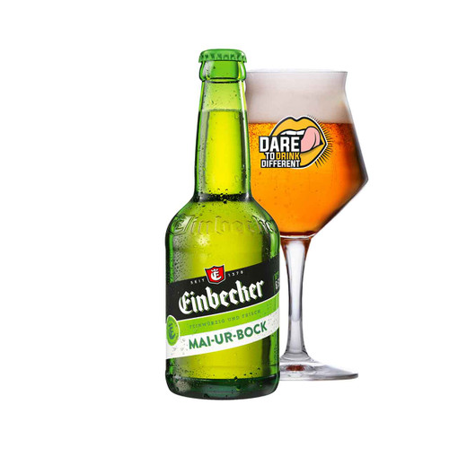 Einbecker Mai-Ur-Bock fles 33cl. Is het Bockbier Einbecker met 6.5% alcohol