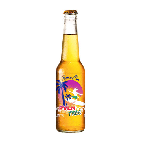 PALM Palmtree fles 33cl. is het tropic ale van brouwerij Palm met 4.6% alcohol.