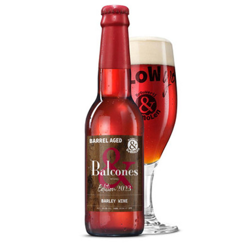 De Molen Balcones Edition 2023 Barrel Aged fles 33cl. Is het barley wine van brouwerij De Molen met een alcoholpercentage van 13.4%