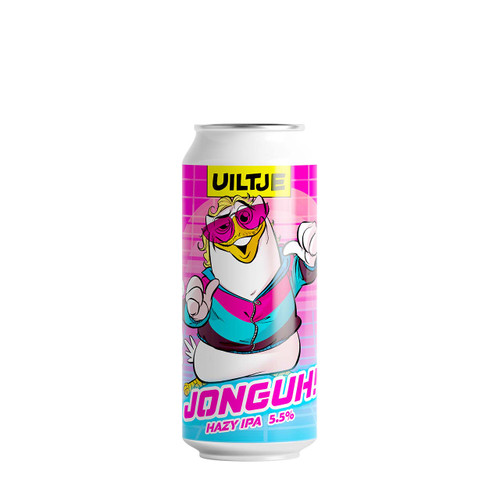 Uiltje Jonguh blik 44cl. Is het hazy Ipa van brouwerij Uiltje met een alcoholpercentage van 5.5%