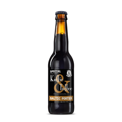 De Molen Koffie & Toffee fles 33cl. Is het baltic porter bier van brouwerij de Molen met een alcoholpercentage van 8.5%