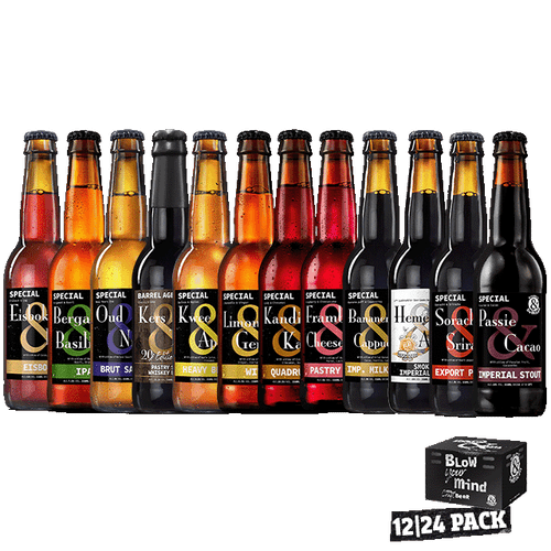 De Molen Black bierpakket. Is het Bierpakket met black labels van de molen.