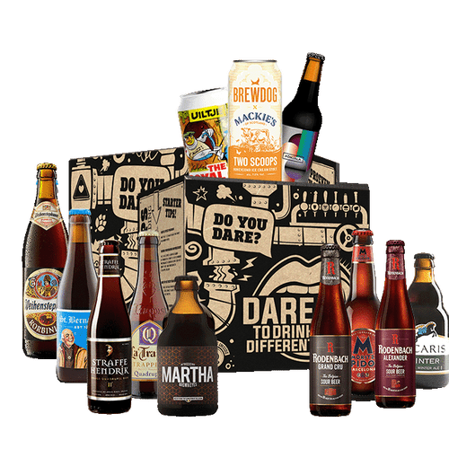 Winterpakket Dare to Drink Different met 12 seizoensgerichte bieren