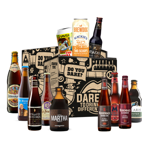 Winterpakket Dare to Drink Different met 12 seizoensgerichte bieren