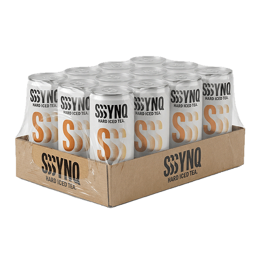 SYNQ Hard Iced Tea Peach blik 25cl - 12-pack