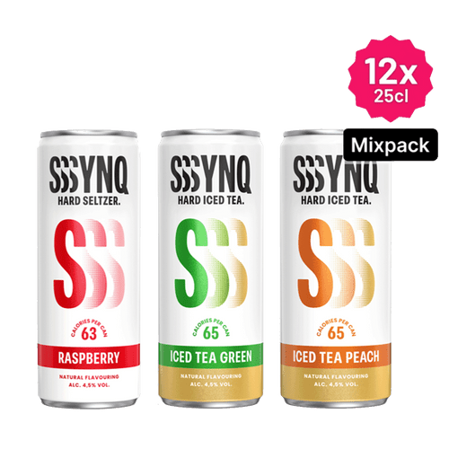 SYNQ Mixpakket - alle smaken - 12-pack